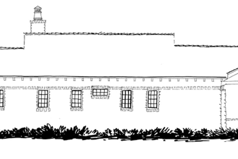 Architectural House Design - Exterior - Rear Elevation for Craftsman House Plan #942-19 - 3 bed, 2.5 bath