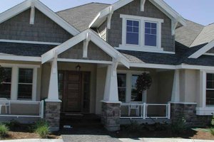 Exterior - Front Elevation 4 for Victorian House Plan #132-556 - 3 bed, 2.5 bath