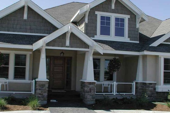 Exterior - Front Elevation 4 for Victorian House Plan #132-556 - 3 bed, 2.5 bath