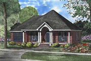 Classical Style House Plan - 3 Beds 2 Baths 1235 Sq/Ft Plan #17-3247 
