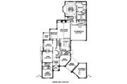 European Style House Plan - 5 Beds 5.5 Baths 4490 Sq/Ft Plan #141-288 