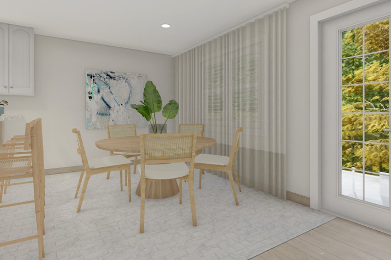 Dream House Plan - Interior - Dining Room 1 for Ranch House Plan #1060-14 - 3 bed, 2 bath
