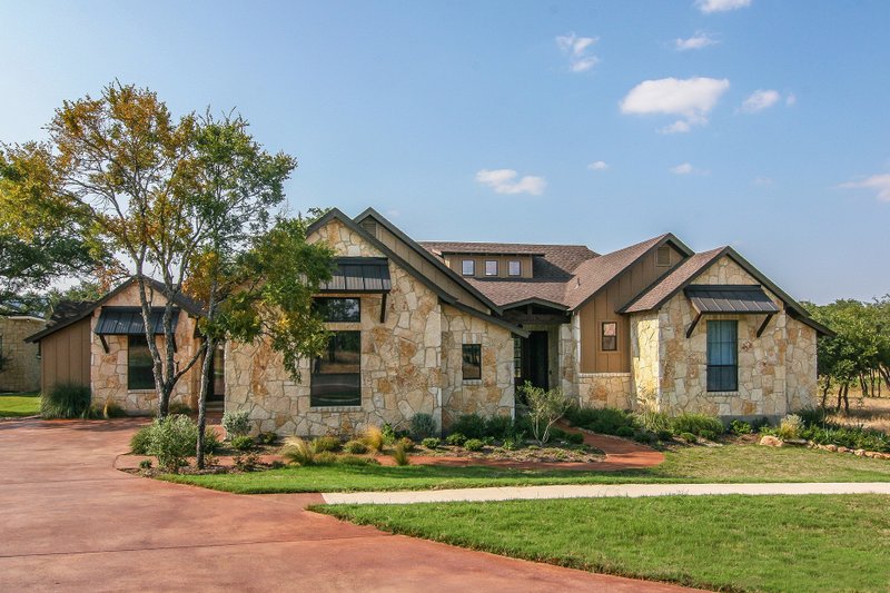 Dream House Plan - European Exterior - Front Elevation Plan #80-177