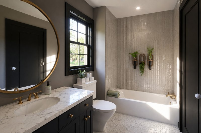 Home Plan - Interior - Bathroom 1 for Country House Plan #1064-469 - 2 bed, 1 bath