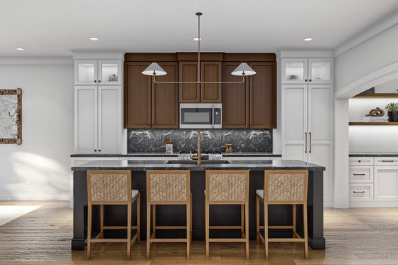 Interior - Kitchen for Modern House Plan #455-644 - 2 bed, 1 bath
