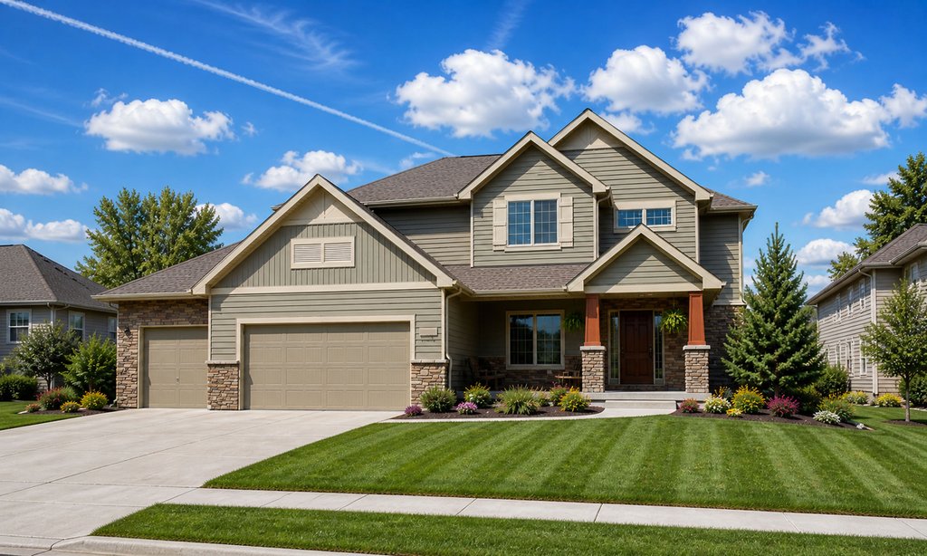 Exterior - Front Elevation 5 for Craftsman House Plan #20-2127 - 4 bed, 3.5 bath