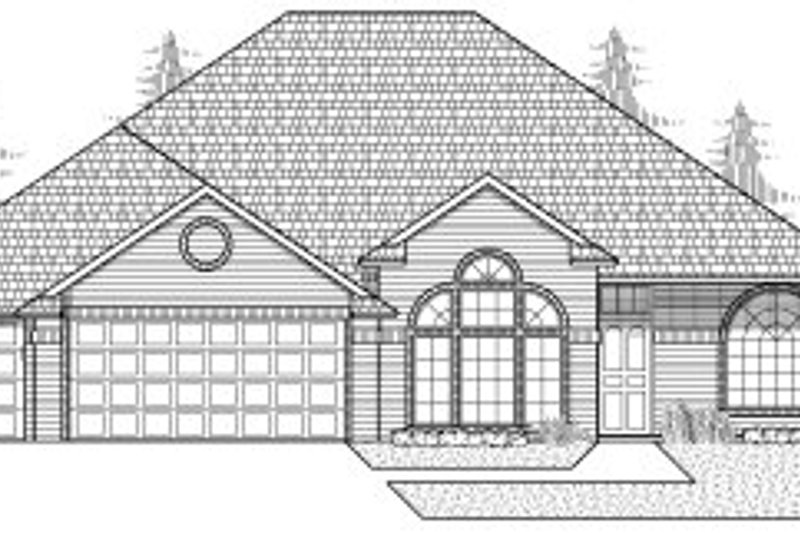 Traditional Style House Plan - 4 Beds 2 Baths 2064 Sq/Ft Plan #65-201