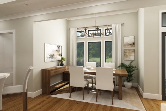 Interior - Dining Room for Farmhouse House Plan #45-631 - 3 bed, 2 bath