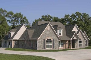 Contemporary Exterior - Front Elevation Plan #11-278