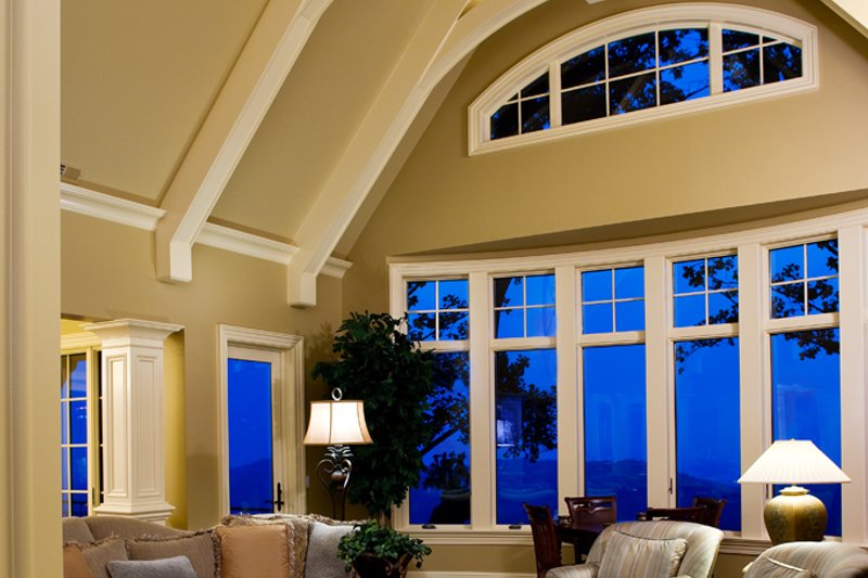 House Design - Interior - Family Room for European House Plan #929-894 - 4 bed, 4.5 bath