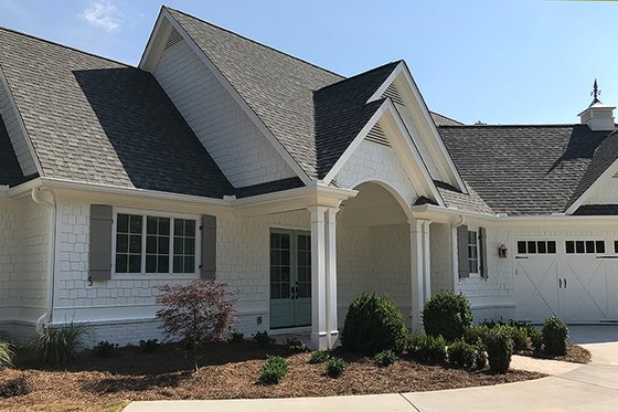 Exterior - Front Elevation 4 for Traditional House Plan #437-83 - 4 bed, 3.5 bath