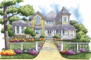 Victorian Style House Plan - 4 Beds 3.5 Baths 3096 Sq/Ft Plan #930-165 