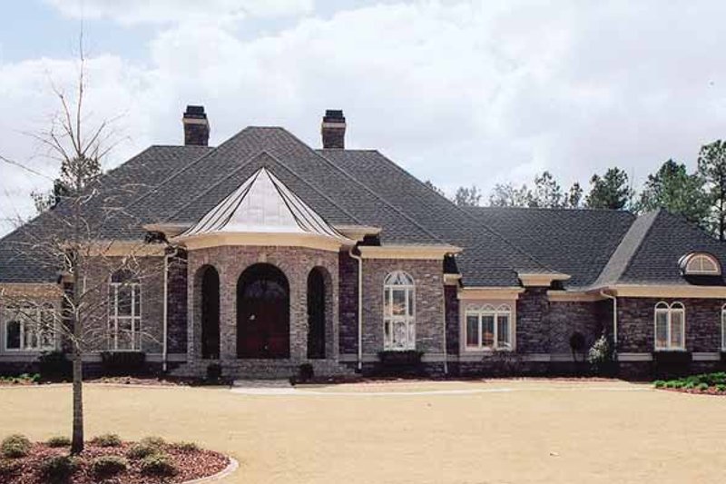Architectural House Design - Exterior - Front Elevation 6 for Country House Plan #119-398 - 5 bed, 4 bath