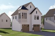 Cottage Style House Plan - 1 Beds 1 Baths 704 Sq/Ft Plan #455-550 