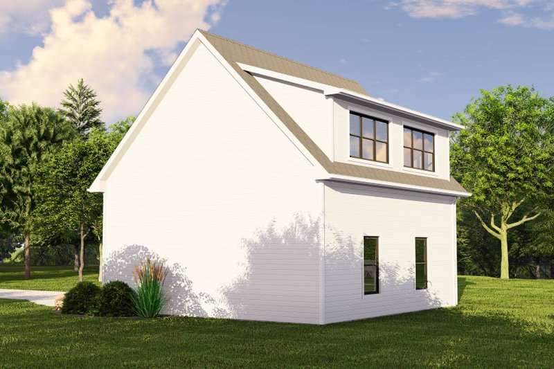 Architectural House Design - Exterior - Other Elevation for Country House Plan #1064-260, 1 bath