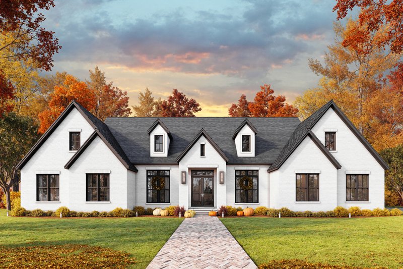 House Design - Exterior - Front Elevation 11 for Traditional House Plan #430-383 - 5 bed, 4.5 bath