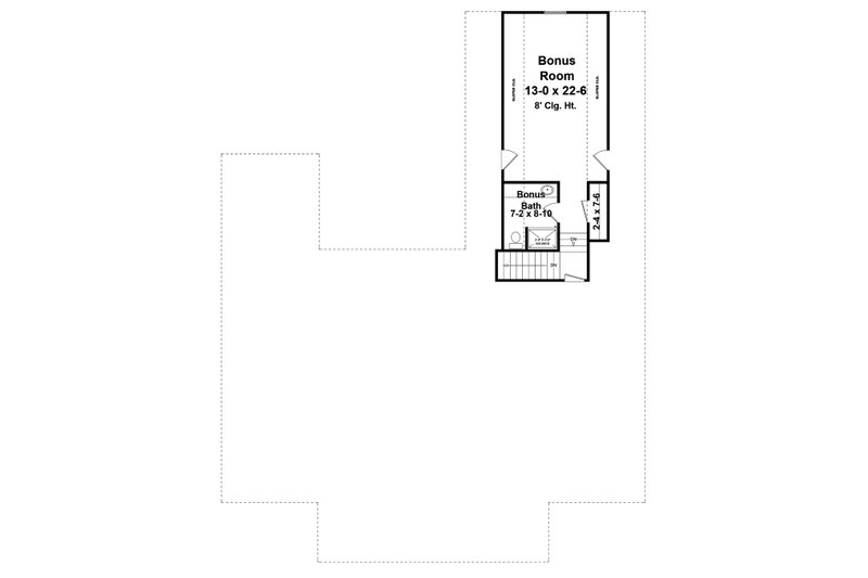 Home Plan - Optional Bonus Level