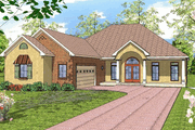 Traditional Style House Plan - 3 Beds 2 Baths 2051 Sq/Ft Plan #8-117 