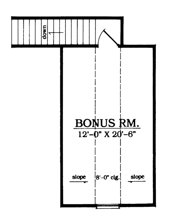 House Design - Country Floor Plan - Upper Floor Plan #42-641