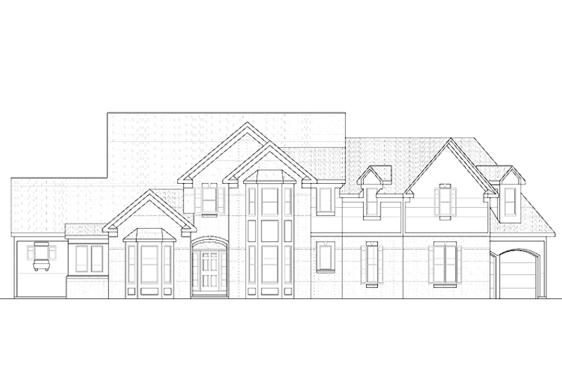 House Design - Country Exterior - Front Elevation Plan #328-401