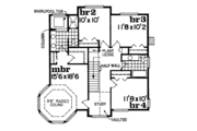 Victorian Style House Plan - 4 Beds 2.5 Baths 2301 Sq/Ft Plan #47-842 