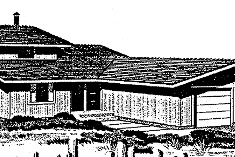 House Plan Design - Prairie Exterior - Front Elevation Plan #320-1225