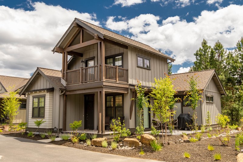 Dream House Plan - Exterior - Other Elevation for Craftsman House Plan #895-118 - 2 bed, 2.5 bath