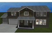 Traditional Style House Plan - 4 Beds 3.5 Baths 4025 Sq/Ft Plan #1060-15 