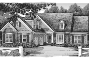 Country Style House Plan - 3 Beds 2 Baths 1675 Sq/Ft Plan #927-905 