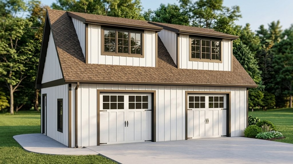 Exterior - Front Elevation 2 for Country House Plan #1064-287, 1 bath