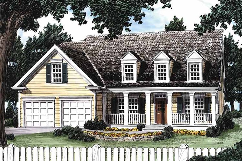 Home Plan - Exterior - Front Elevation 3 for Country House Plan #927-246 - 3 bed, 2.5 bath