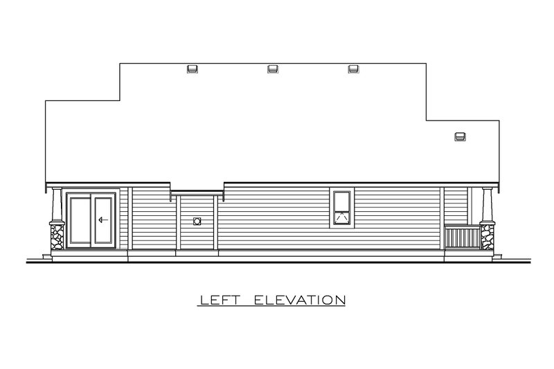 Dream House Plan - Exterior - Other Elevation for Craftsman House Plan #1100-132 - 3 bed, 2.5 bath