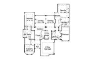 Traditional Style House Plan - 5 Beds 4.5 Baths 5621 Sq/Ft Plan #411-384 