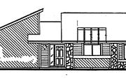 Contemporary Style House Plan - 4 Beds 2 Baths 1947 Sq/Ft Plan #30-335 