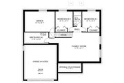 Traditional Style House Plan - 3 Beds 2 Baths 1280 Sq/Ft Plan #1060-192 