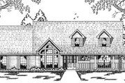 Country Style House Plan - 4 Beds 2 Baths 2028 Sq/Ft Plan #42-137 