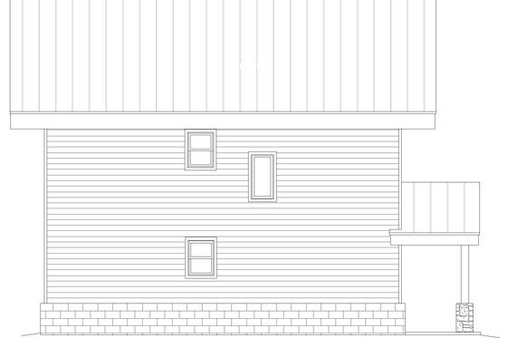 Exterior - Other Elevation for Contemporary House Plan #932-913 - 2 bed, 2.5 bath