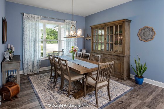 Interior - Dining Room for Farmhouse House Plan #929-1086 - 3 bed, 2.5 bath
