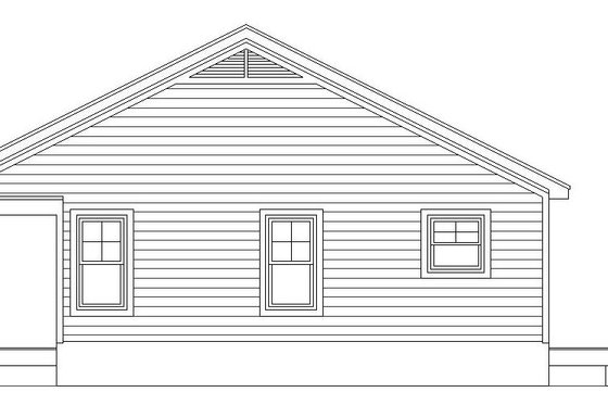 Exterior - Other Elevation for Country House Plan #932-191 - 1 bed, 1 bath