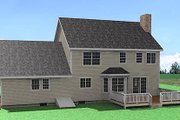 Traditional Style House Plan - 3 Beds 2.5 Baths 2115 Sq/Ft Plan #75-174 
