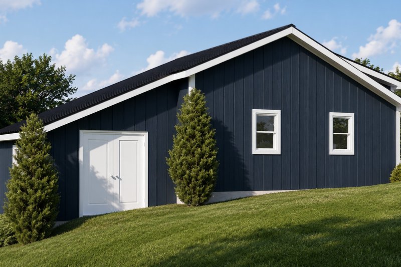 House Blueprint - Exterior - Other Elevation for Cottage House Plan #1064-484, 0 bath