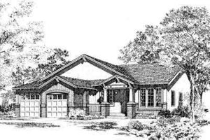 Traditional Exterior - Front Elevation Plan #312-342