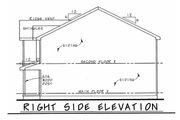 Traditional Style House Plan - 3 Beds 2.5 Baths 1518 Sq/Ft Plan #20-2177 