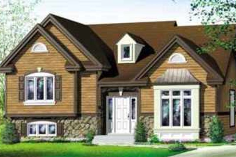 House Design - European Exterior - Front Elevation Plan #25-317