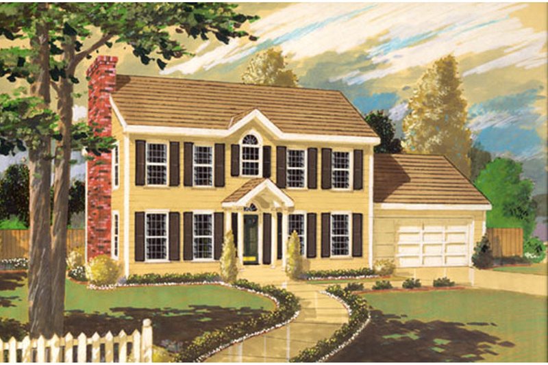 Home Plan - Classical Exterior - Front Elevation Plan #3-247