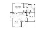 Craftsman Style House Plan - 3 Beds 2.5 Baths 1958 Sq/Ft Plan #48-520 