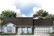 Traditional Style House Plan - 2 Beds 2 Baths 1002 Sq/Ft Plan #21-166 