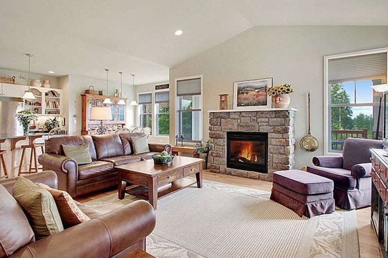 Architectural House Design - Photo 6 for Craftsman House Plan #132-101 - 2 bed, 2 bath