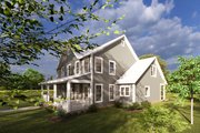 Farmhouse Style House Plan - 4 Beds 4 Baths 2398 Sq/Ft Plan #513-2206 