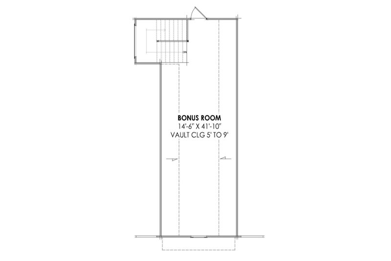 Architectural House Design - Floor Plan - Upper Floor for Tudor House Plan #1096-19 - 4 bed, 4.5 bath